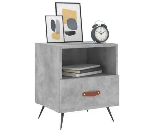 Öökapid 2 Tk, Betoonhall, 40 X 35 X 47,5 cm Tehispuit