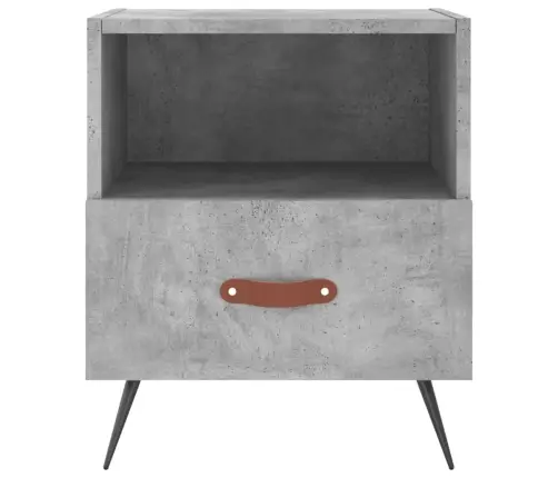 Öökapid 2 Tk, Betoonhall, 40 X 35 X 47,5 cm Tehispuit