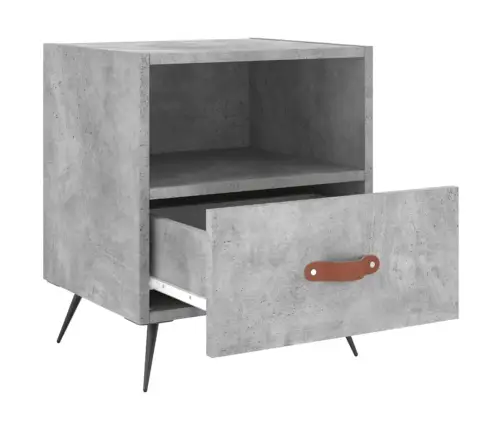 Öökapid 2 Tk, Betoonhall, 40 X 35 X 47,5 cm Tehispuit