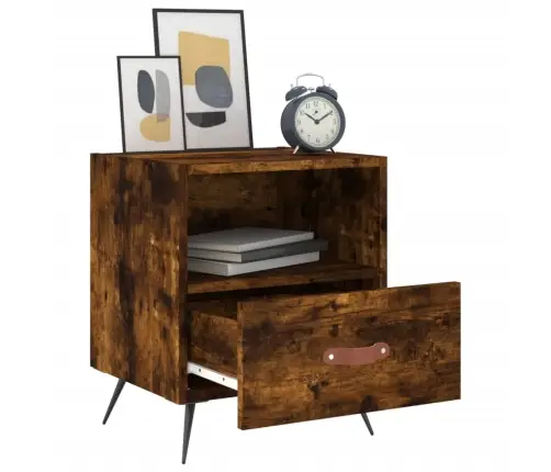 Öökapp, Suitsutatud Tamm, 40 X 35 X 47,5 cm Tehispuit