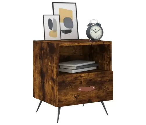 Öökapp, Suitsutatud Tamm, 40 X 35 X 47,5 cm Tehispuit