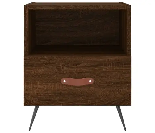 Naktsskapīši, 2 Gb., Ozolkoka, 40X35X47,5 Cm, Inženierijas Koks Vidaxl