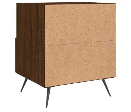 Naktsskapīši, 2 Gb., Ozolkoka, 40X35X47,5 Cm, Inženierijas Koks Vidaxl