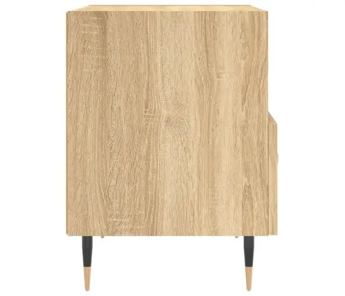 Naktinės Spintelės, 2Vnt., Sonoma Ąžuolo, 40X35X47,5cm Mediena