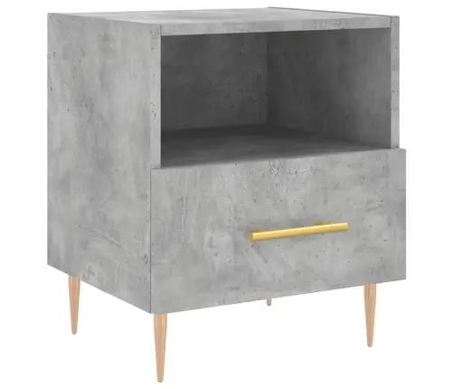 Öökapid 2 Tk, Betoonhall, 40 X 35 X 47,5 cm Tehispuit