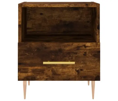 Naktsskapītis, Ozolkoka Krāsa, 40X35X47,5 Cm, Inženierijas Koks Vidaxl