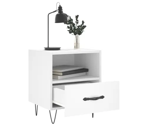 Öökapp, Valge, 40 X 35 X 47,5 cm Tehispuit