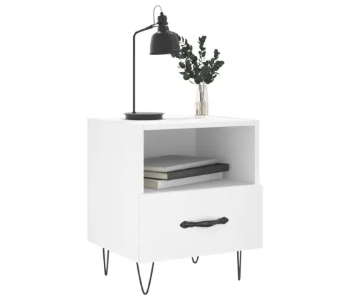 Öökapp, Valge, 40 X 35 X 47,5 cm Tehispuit