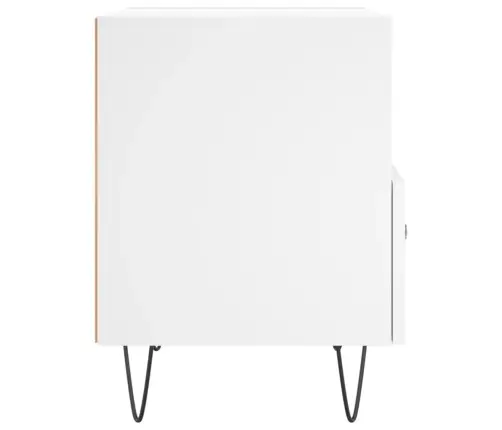 Naktsskapīši, 2 Gab., Balti, 40X35X47,5 Cm, Inženierijas Koks Vidaxl