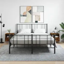 Naktsskapīši, 2 Gb., Ozolkoka, 40X35X47,5 Cm, Inženierijas Koks Vidaxl