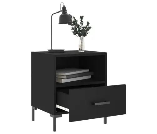 Öökapid 2 Tk, Must, 40 X 35 X 47,5 cm Tehispuit