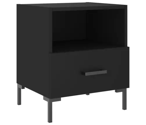 Öökapid 2 Tk, Must, 40 X 35 X 47,5 cm Tehispuit