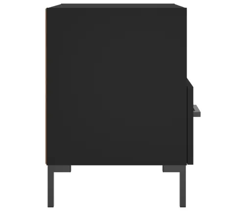 Öökapid 2 Tk, Must, 40 X 35 X 47,5 cm Tehispuit