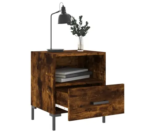 Naktsskapīši, 2 Gb., Ozolkoka, 40X35X47,5 Cm, Inženierijas Koks Vidaxl Naktsskapīši, 2 Gb., Ozolkoka, 40X35X47,5 Cm, Inženierijas Koks Vidaxl