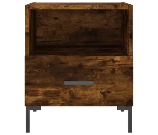 Naktsskapīši, 2 Gb., Ozolkoka, 40X35X47,5 Cm, Inženierijas Koks Vidaxl Naktsskapīši, 2 Gb., Ozolkoka, 40X35X47,5 Cm, Inženierijas Koks Vidaxl