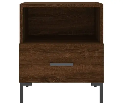 Naktsskapīši, 2 Gb., Ozolkoka, 40X35X47,5 Cm, Inženierijas Koks Vidaxl