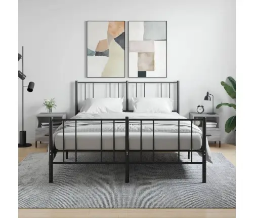 Naktsskapīši, 2 Gab., Pelēki, 40X35X47,5 Cm, Inženierijas Koks Vidaxl Naktsskapīši, 2 Gab., Pelēki, 40X35X47,5 Cm, Inženierijas Koks Vidaxl