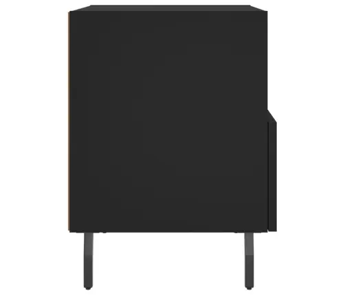 Öökapid 2 Tk, Must, 40 X 35 X 47,5 cm Tehispuit