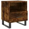 Öökapp, Suitsutatud Tamm, 40 X 35 X 47,5 cm Tehispuit Öökapp, Suitsutatud Tamm, 40 X 35 X 47,5 cm Tehispuit