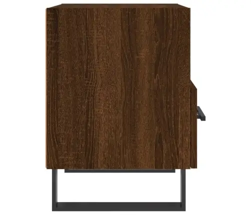 Öökapid 2 Tk, Pruun Tamm, 40 X 35 X 47,5 cm Tehispuit