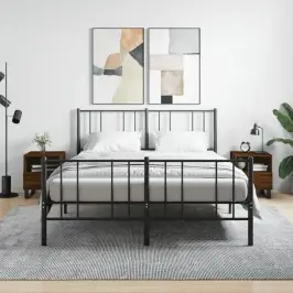 Öökapid 2 Tk, Pruun Tamm, 40 X 35 X 47,5 cm Tehispuit