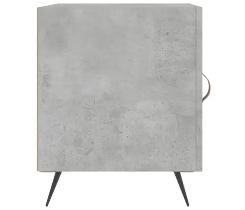 Naktsskapīši, 2 Gab., Pelēki, 40X40X50 Cm, Inženierijas Koks Vidaxl