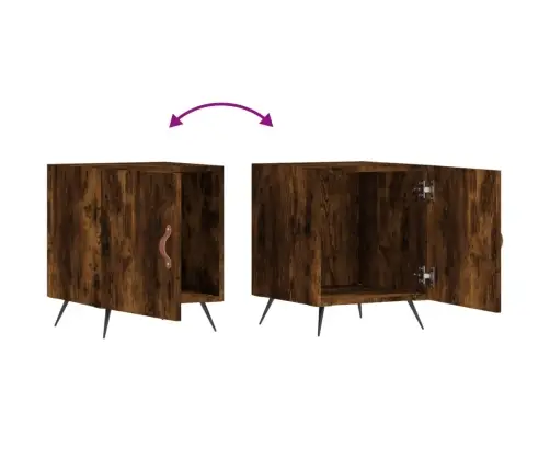 Öökapp, Suitsutatud Tamm, 40 X 40 X 50 cm Tehispuit