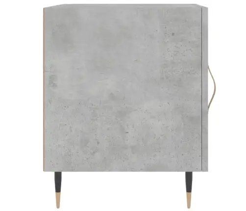 Naktsskapīši, 2 Gab., Pelēki, 40X40X50 Cm, Inženierijas Koks Vidaxl