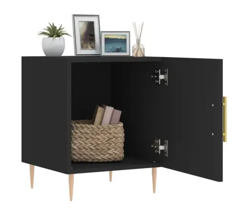 Öökapp, Must, 40 X 40 X 50 cm Tehispuit