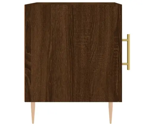 Öökapp, Pruun Tamm, 40 X 40 X 50 cm Tehispuit