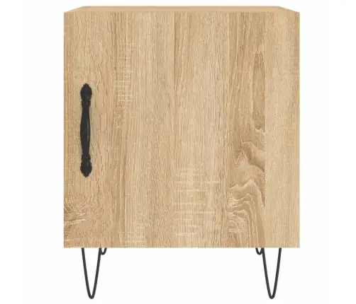 Naktsskapīši, 2 Gb., Koka Krāsa, 40X40X50 Cm, Inženierijas Koks Vidaxl