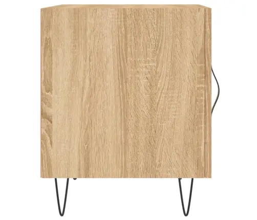 Naktsskapīši, 2 Gb., Koka Krāsa, 40X40X50 Cm, Inženierijas Koks Vidaxl