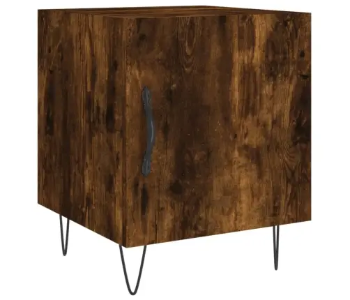 Öökapp, Suitsutatud Tamm, 40 X 40 X 50 cm Tehispuit Öökapp, Suitsutatud Tamm, 40 X 40 X 50 cm Tehispuit