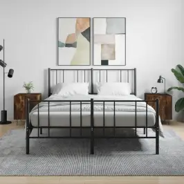 Naktsskapīši, 2 Gab., Ozolkoka, 40X40X50 Cm, Inženierijas Koks Vidaxl