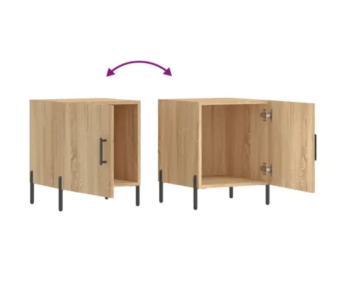 Öökapp, Sonoma Tamm, 40 X 40 X 50 cm Tehispuit