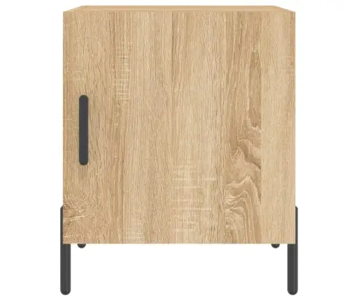 Naktsskapīši, 2 Gb., Koka Krāsa, 40X40X50 Cm, Inženierijas Koks Vidaxl