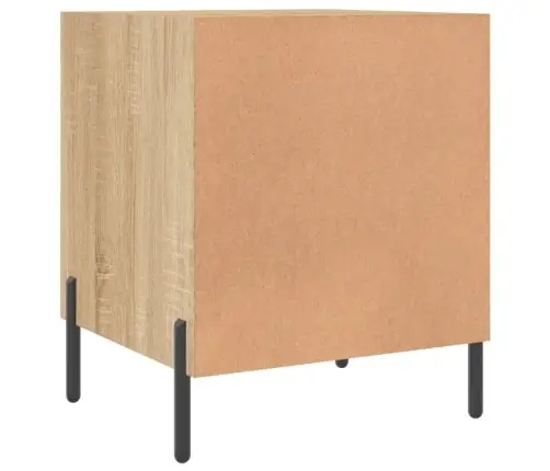 Naktsskapīši, 2 Gb., Koka Krāsa, 40X40X50 Cm, Inženierijas Koks Vidaxl