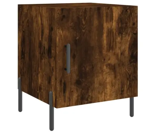 Naktsskapītis, Ozolkoka Krāsa, 40X40X50 Cm, Inženierijas Koks Vidaxl