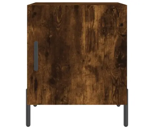 Naktsskapītis, Ozolkoka Krāsa, 40X40X50 Cm, Inženierijas Koks Vidaxl