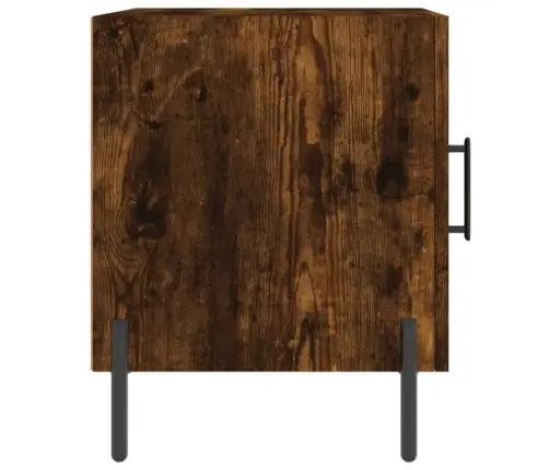 Naktsskapītis, Ozolkoka Krāsa, 40X40X50 Cm, Inženierijas Koks Vidaxl