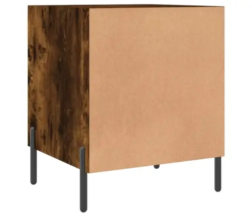 Naktsskapītis, Ozolkoka Krāsa, 40X40X50 Cm, Inženierijas Koks Vidaxl