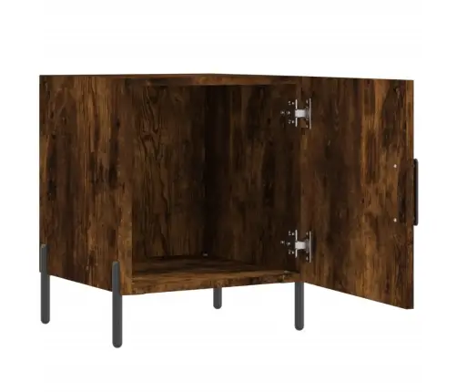 Naktsskapīši, 2 Gab., Ozolkoka, 40X40X50 Cm, Inženierijas Koks Vidaxl