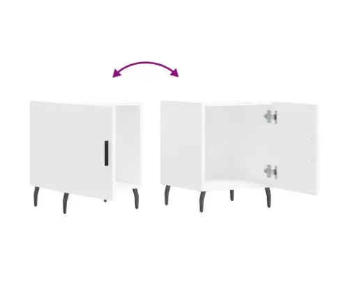 Öökapp, Valge, 40 X 40 X 50 cm Tehispuit