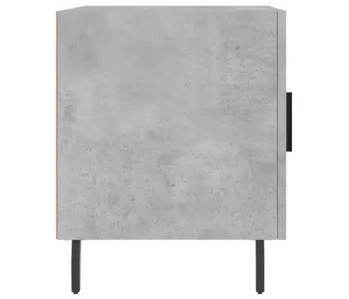 Naktsskapīši, 2 Gab., Pelēki, 40X40X50 Cm, Inženierijas Koks Vidaxl