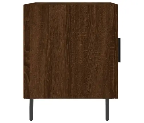 Öökapid 2 Tk, Pruun Tamm, 40 X 40 X 50 cm Tehispuit