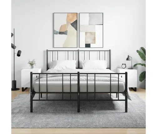 Naktinės Spintelės, 2Vnt., Baltos, 40X40X50cm Apdirbta Mediena Naktinės Spintelės, 2Vnt., Baltos, 40X40X50cm Apdirbta Mediena