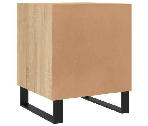 Naktinės Spintelės, 2Vnt., Sonoma Ąžuolo, 40X40X50cm Mediena