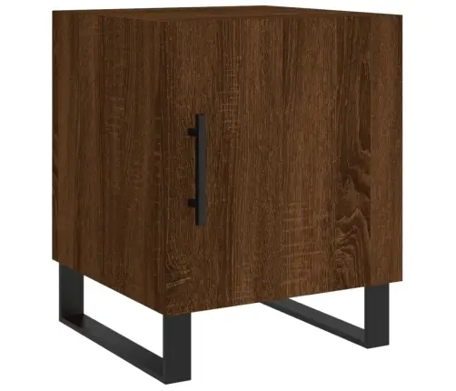 Naktsskapītis, Ozolkoka Krāsa, 40X40X50 Cm, Inženierijas Koks Vidaxl