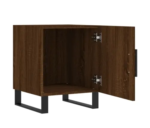 Naktsskapītis, Ozolkoka Krāsa, 40X40X50 Cm, Inženierijas Koks Vidaxl