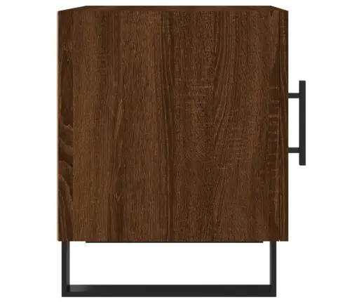 Naktsskapītis, Ozolkoka Krāsa, 40X40X50 Cm, Inženierijas Koks Vidaxl